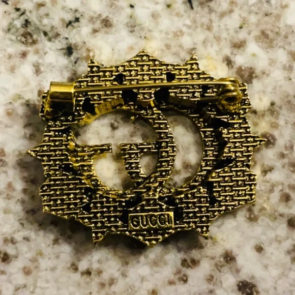 Gucci GG Aurora Crystal Brooch - Picture 2 of 3